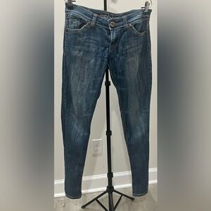 Nissi Medium Blue Straight Jeans